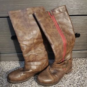 Like New Brown Journee Collection Boots
